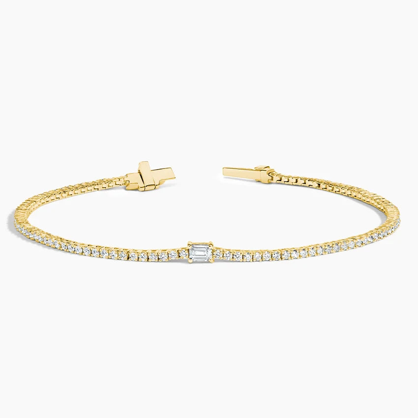 Beatrice Lab Diamond Tennis Bracelet (1 1/4 ct. tw.) in 18K Yellow Gold