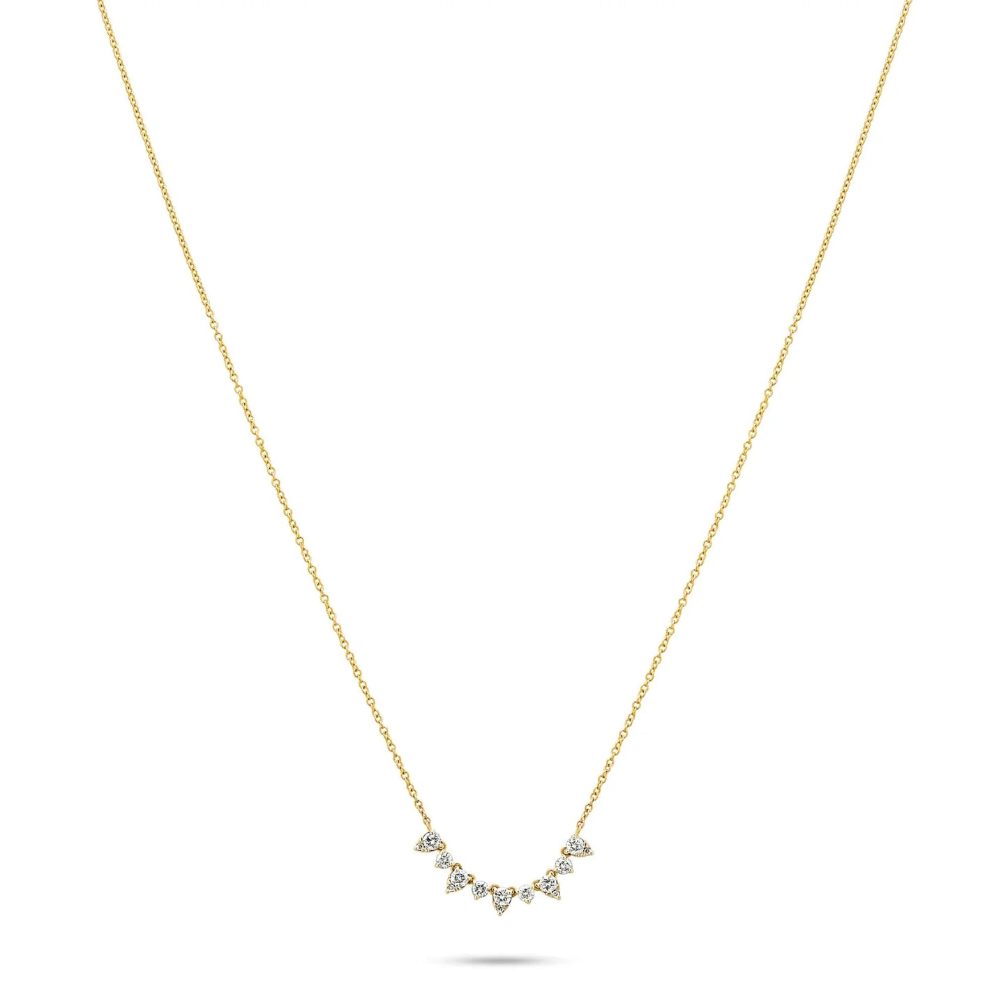 Perfect Pear Tiara Necklace
