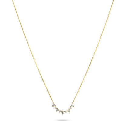 Perfect Pear Tiara Necklace