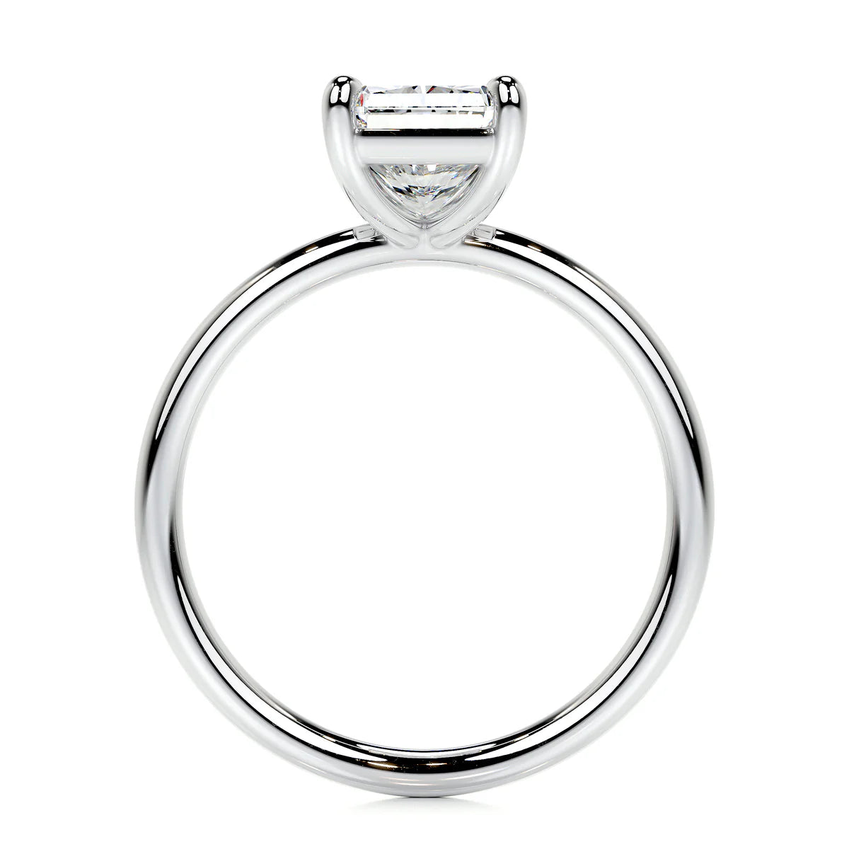 Harper Lab Grown Diamond Ring 14K White Gold