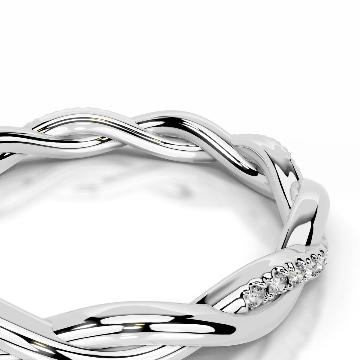 Anam Lab Grown Diamond Wedding band