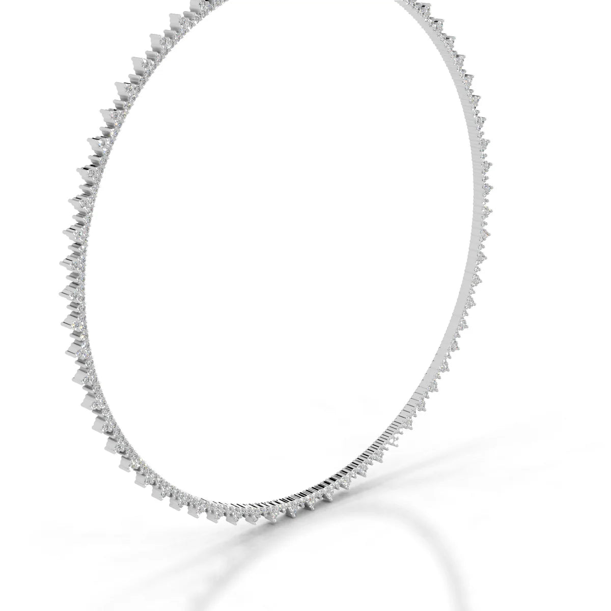 Astrid Lab Grown Diamond Tennis Collier