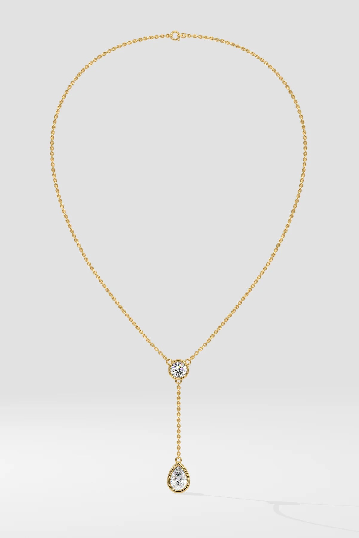 1 ct Lariat Drop Necklace