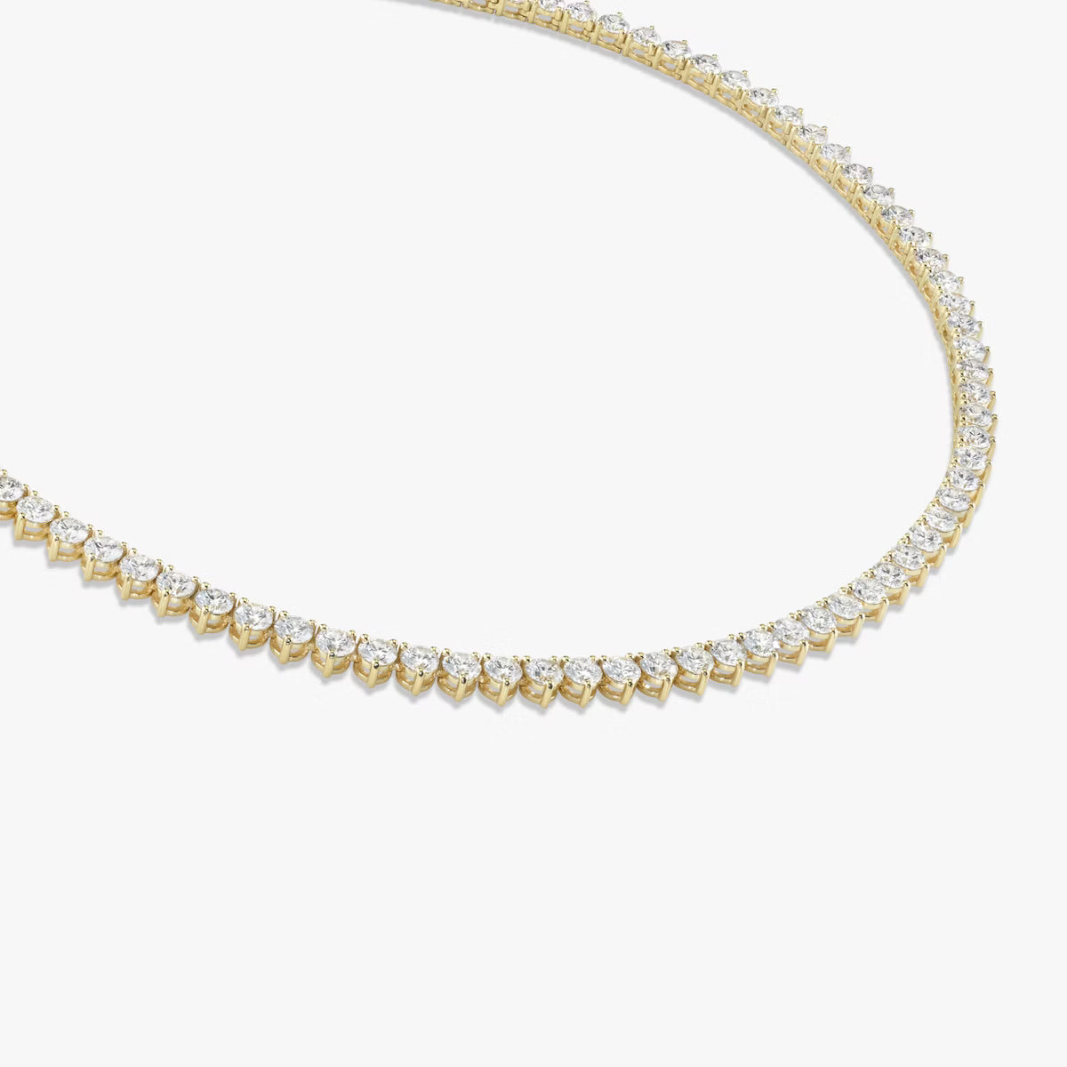 Large Tennis Necklace