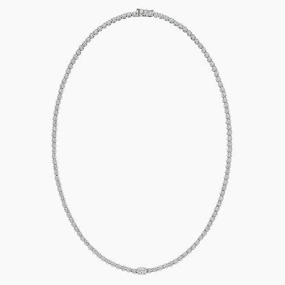 Harriet Lab Diamond Tennis Necklace (2 3/4 ct. tw.) in 18K White Gold