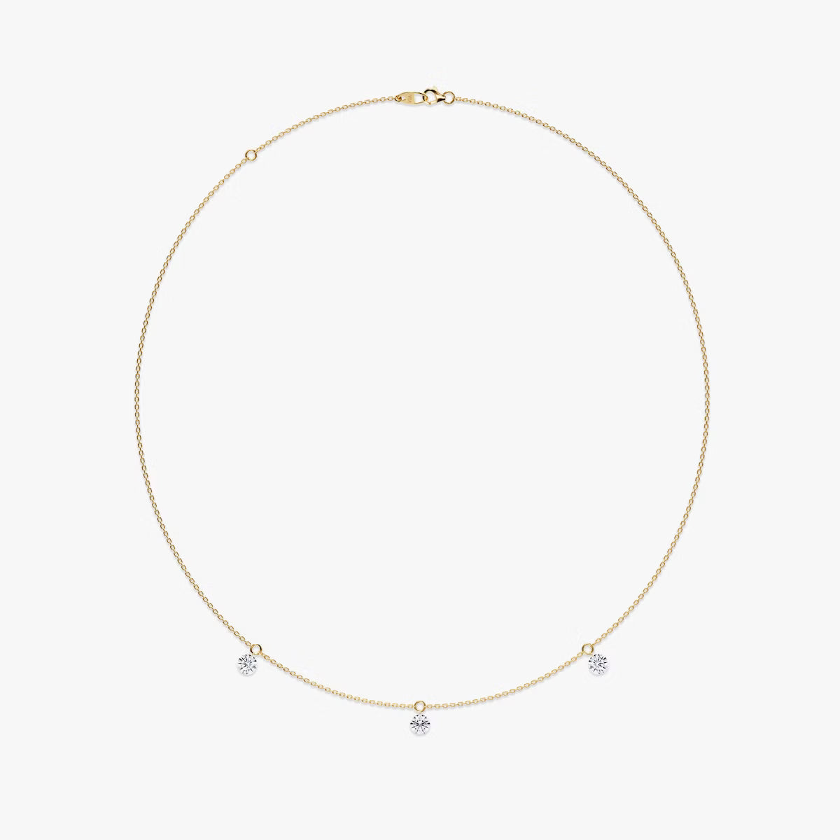 Floating Station Necklace