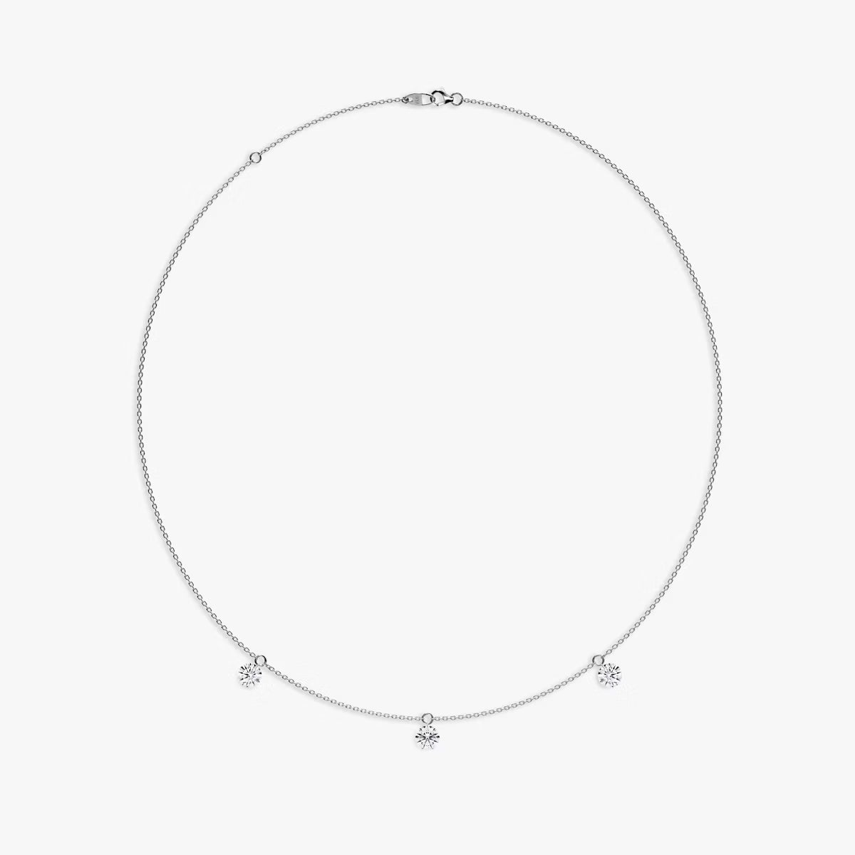 Floating Station Necklace