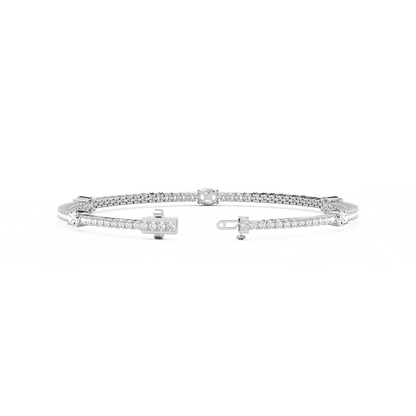 5 Station Tennis Bracelet