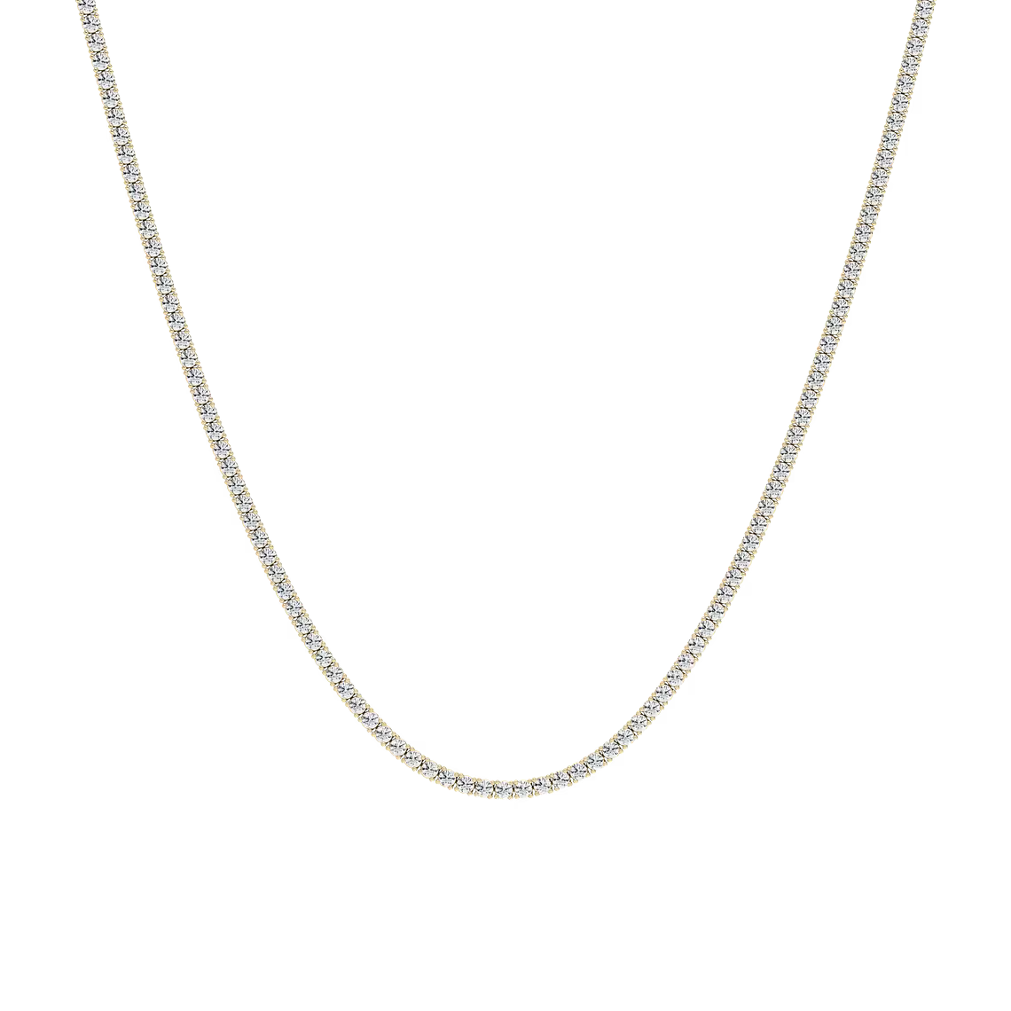7.0ctw Lab Grown Diamond Tennis Necklace