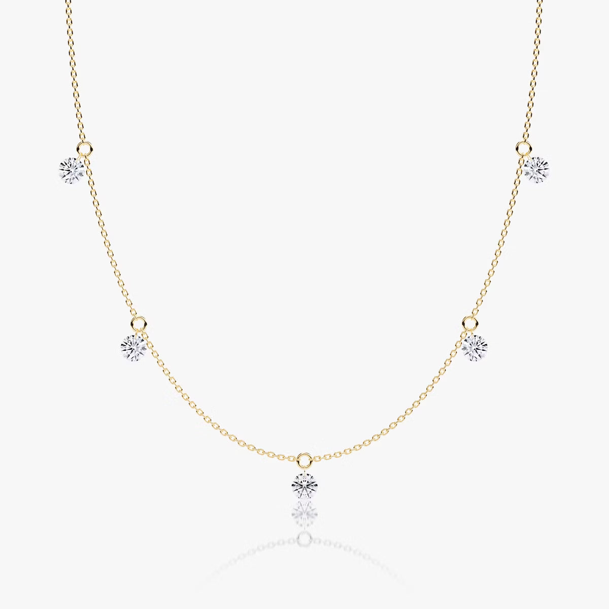 Floating Station Necklace