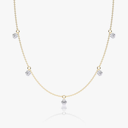 Floating Station Necklace