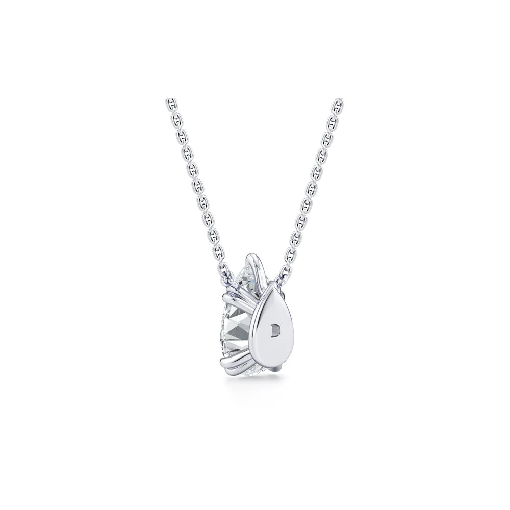 Elle Lab Diamond Pear Pendant