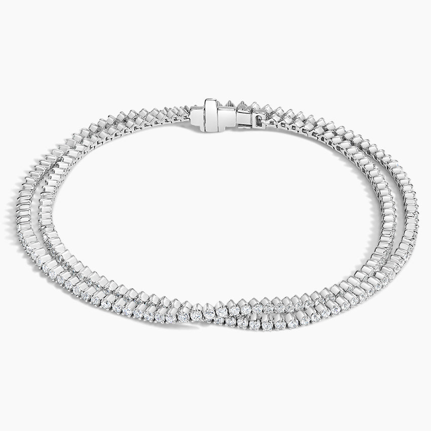 Wrap Lab Diamond Tennis Bracelet (2.25 ct. tw.) in 18K White Gold
