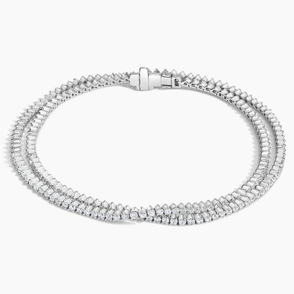 Wrap Lab Diamond Tennis Bracelet (2.25 ct. tw.) in 18K White Gold
