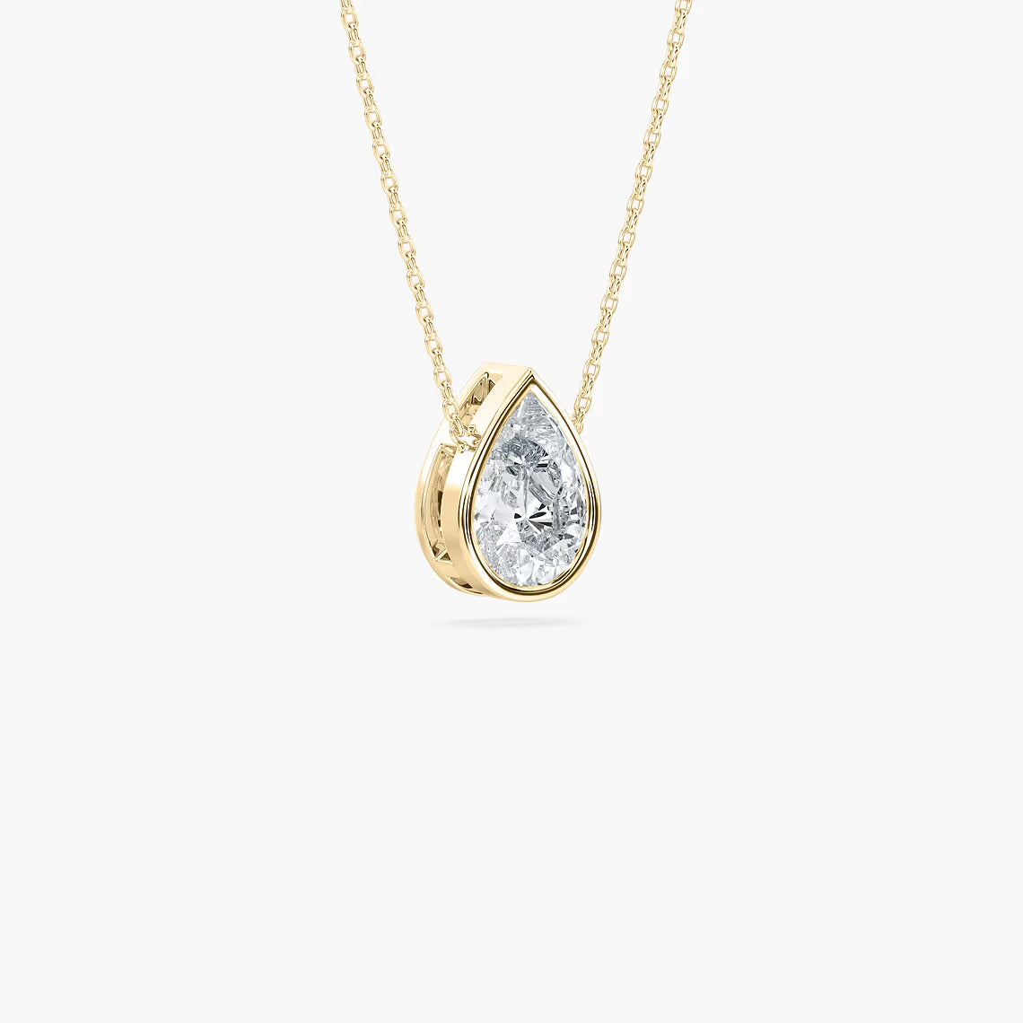 Modern Bezel Pendant