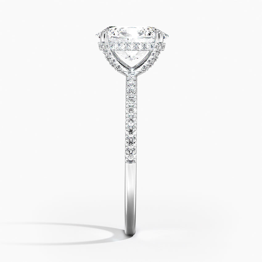 Viviana with 2ct Oval Certified Lab Diamond