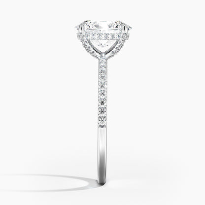 Viviana with 2ct Oval Certified Lab Diamond