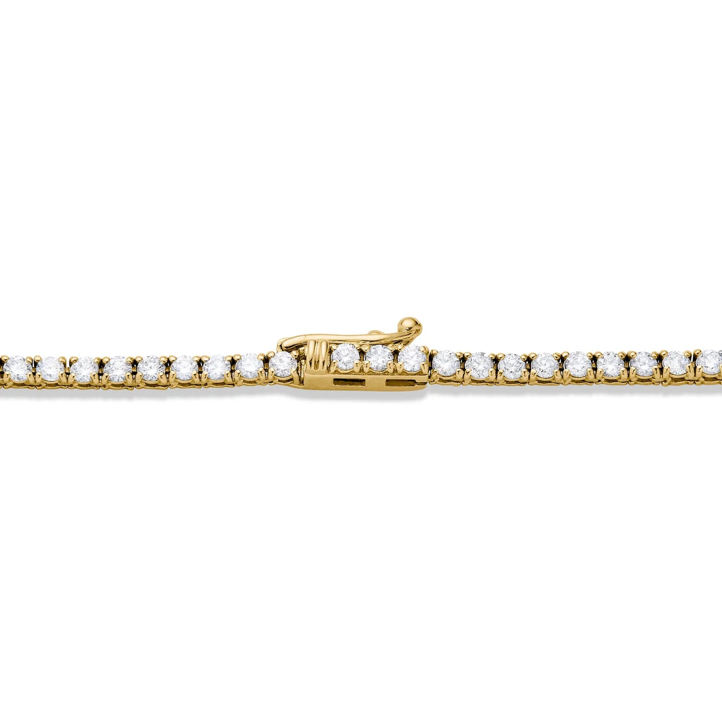 6.65 Carat Unflippable Tennis Necklace