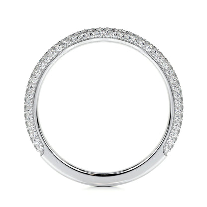 Ana Lab Grown Curved Wedding Ring