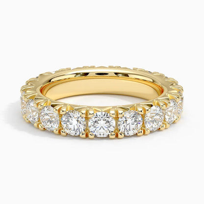 French Pavé Eternity Lab Diamond Ring (2 ct. tw.)