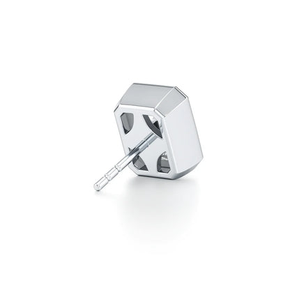 Bezel Set Lab Diamond Emerald Studs