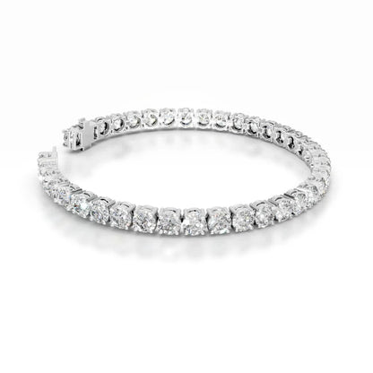 Annabelle Round Tennis Lab Grown Diamond Bracelet - 14K Gold
