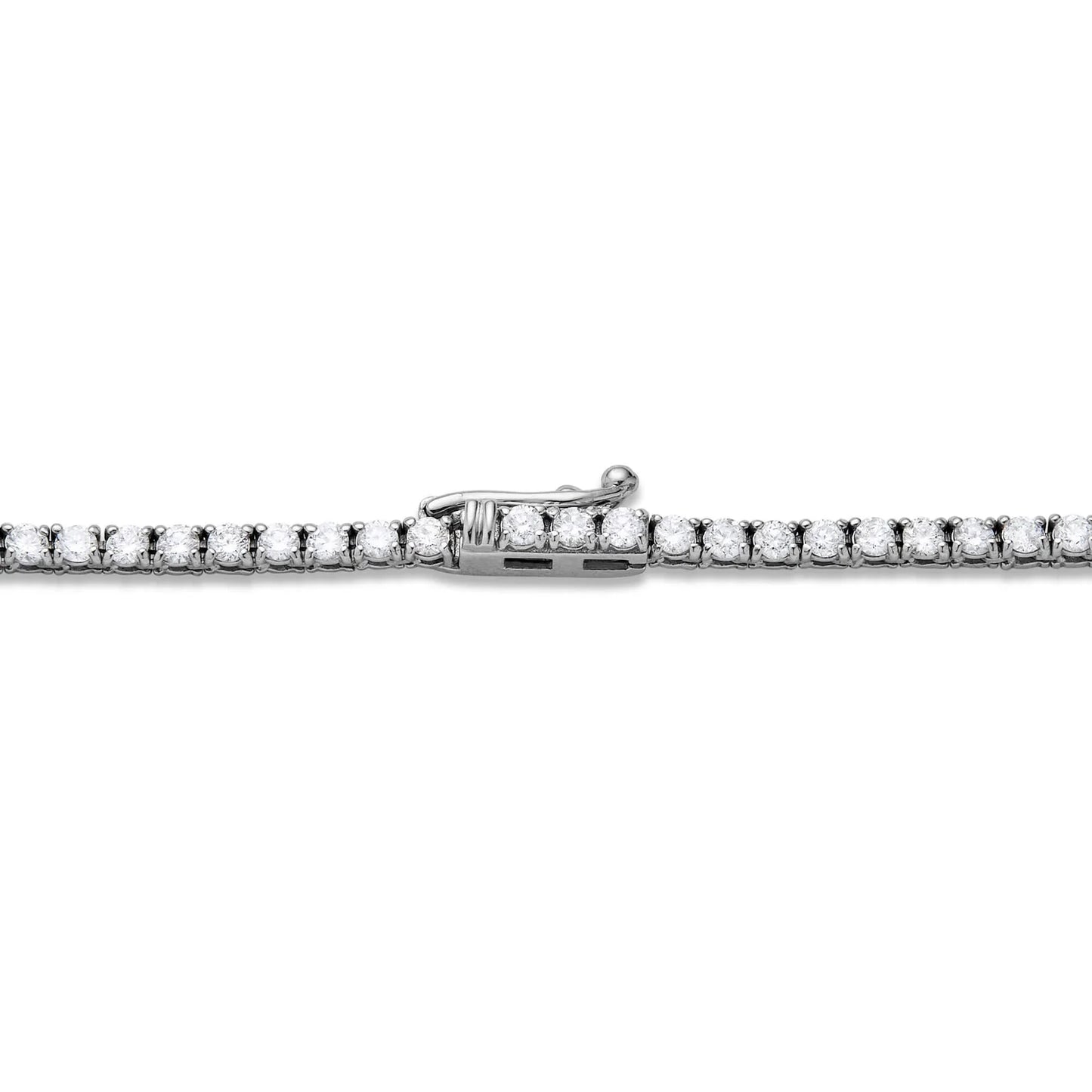 5.80 Carat Unflippable Tennis Necklace