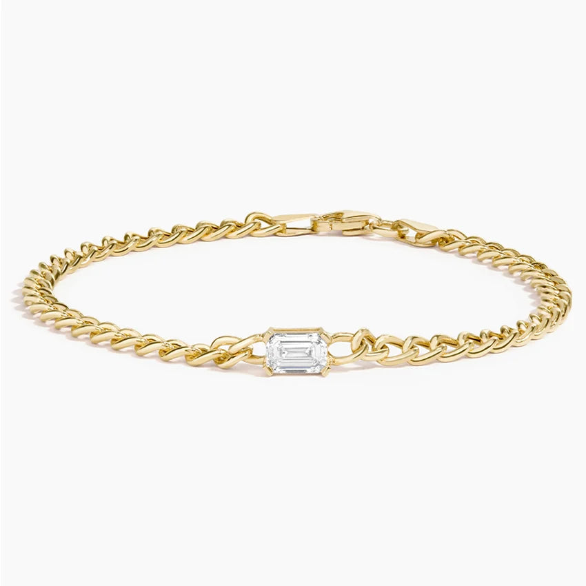 Kendall Lab Diamond Chain Bracelet (0.65 ct. tw.) in 14K Yellow Gold
