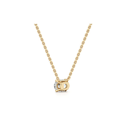 Chelsea Lab Diamond Oval Pendant