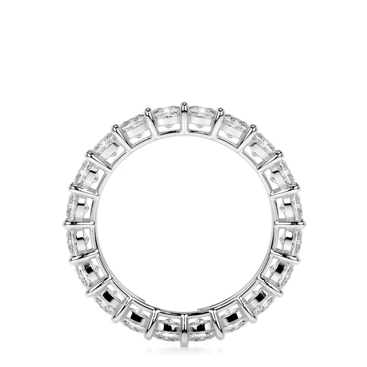 Dianna Lab Grown Diamond Wedding Ring 18K White Gold
