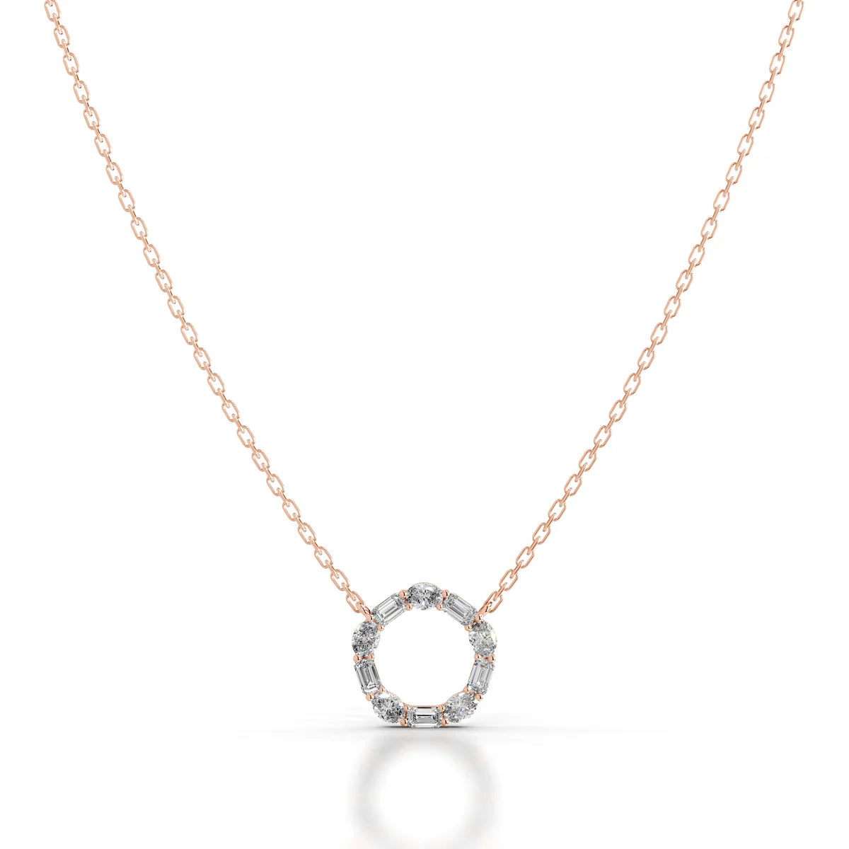 Lottie Lab Grown Diamond Hoop Pendant