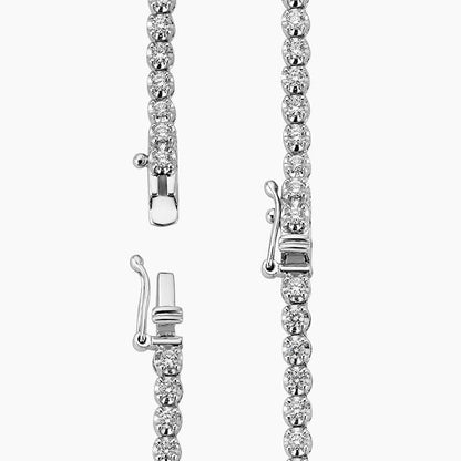 Harriet Lab Diamond Tennis Necklace (2 3/4 ct. tw.) in 18K White Gold
