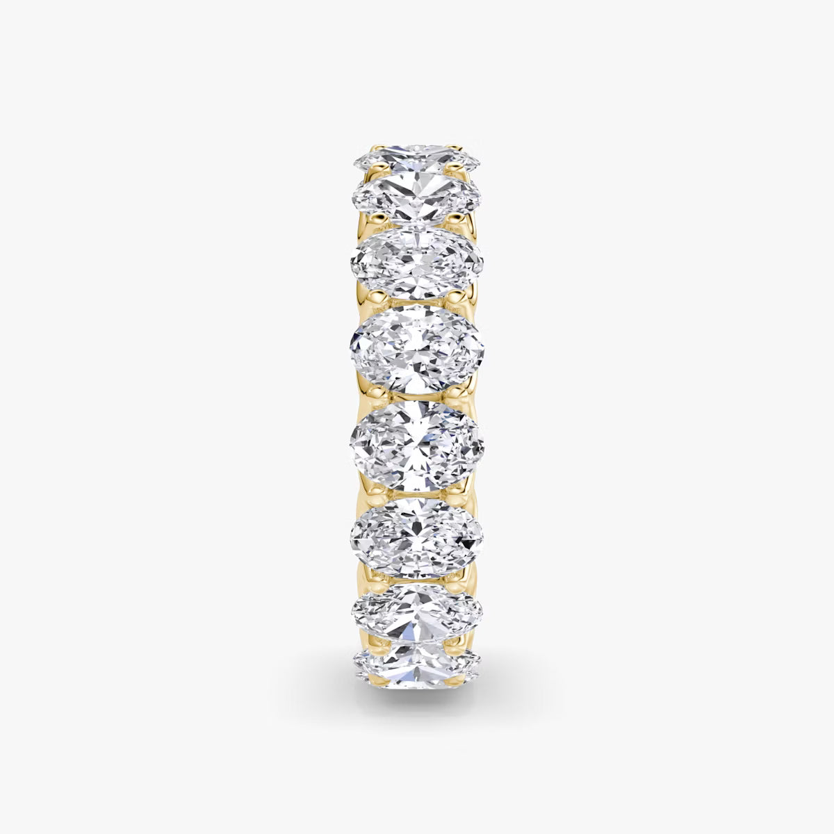 The Oval Eternity Band