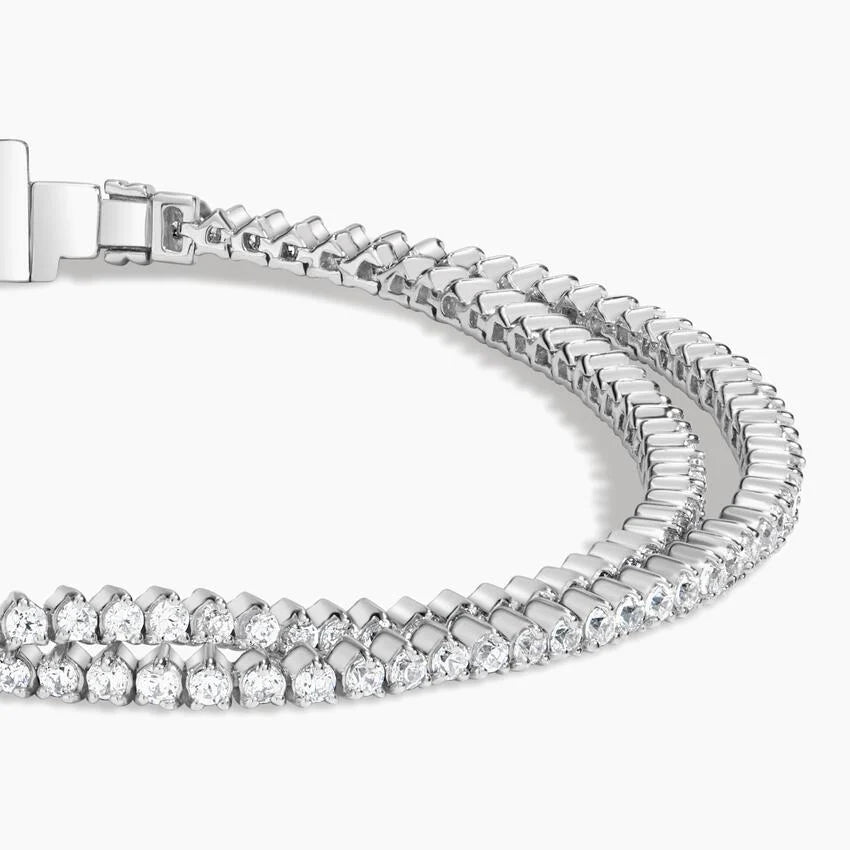 Wrap Lab Diamond Tennis Bracelet (2.25 ct. tw.) in 18K White Gold