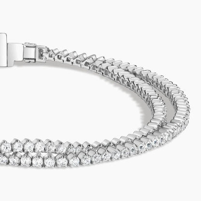 Wrap Lab Diamond Tennis Bracelet (2.25 ct. tw.) in 18K White Gold