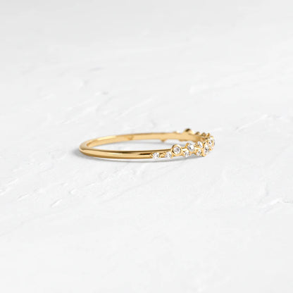 Sprinkle of Sugar Bezel Ring