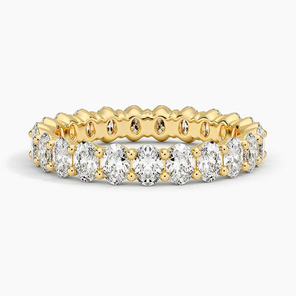 Oval Eternity Lab Diamond Ring (3 ct. tw.)