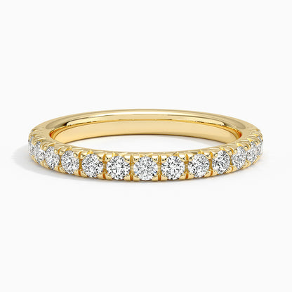 Sienna Half Coverage Lab Diamond Ring (1/2 ct. tw.)