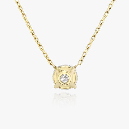 1 Carat Round Solitaire Necklace