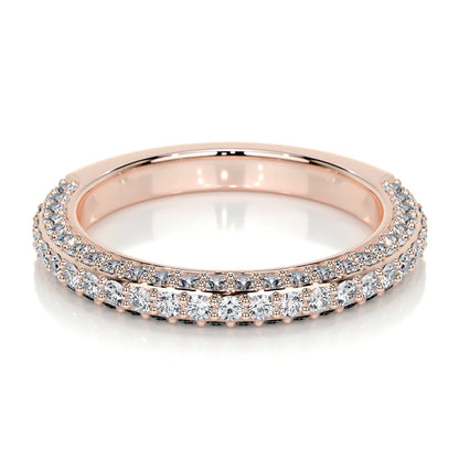 Anastasia Lab Grown Pave Diamond Wedding Ring