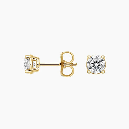 Perfect 4-Prong Lab Diamond Stud Earrings (3/4 ct. tw.) in 18K Gold