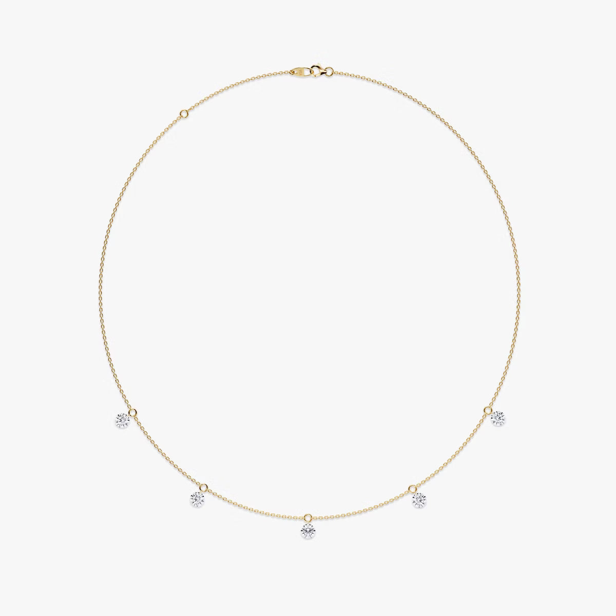 Floating Station Necklace