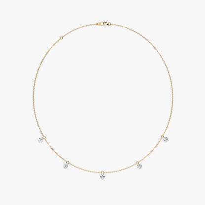 Floating Station Necklace