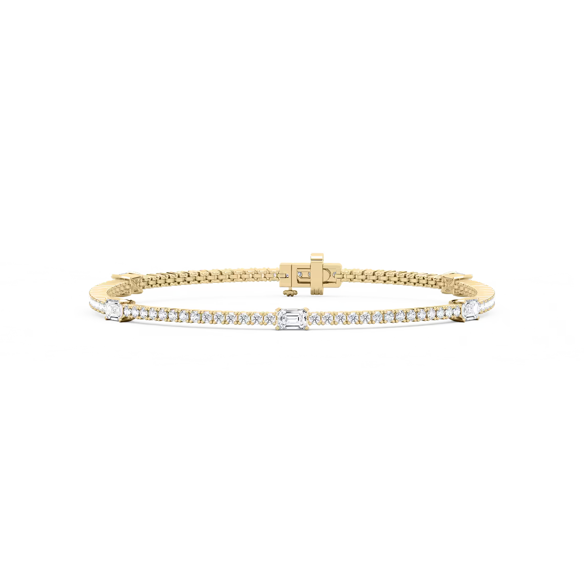 5 Station Tennis Bracelet