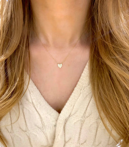 Endless Love Diamond Heart Necklace