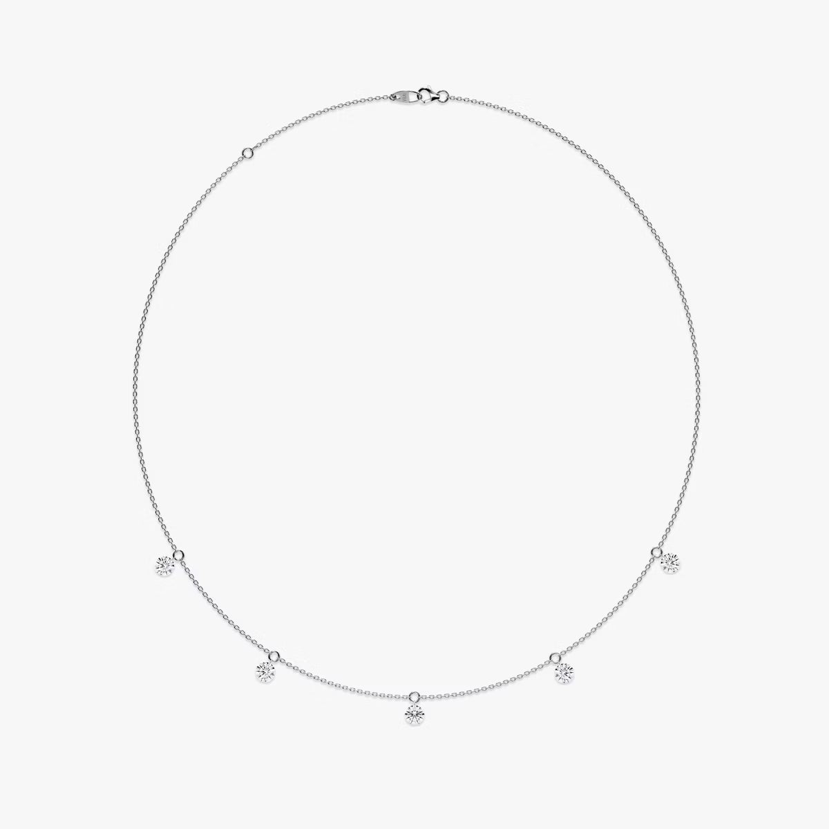 Floating Station Necklace