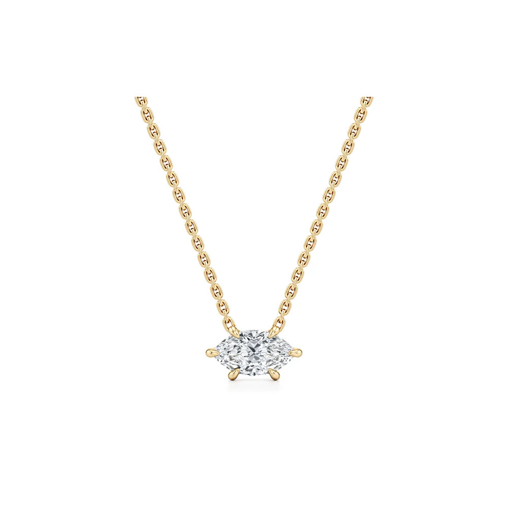 Chelsea Lab Diamond Marquise Pendant