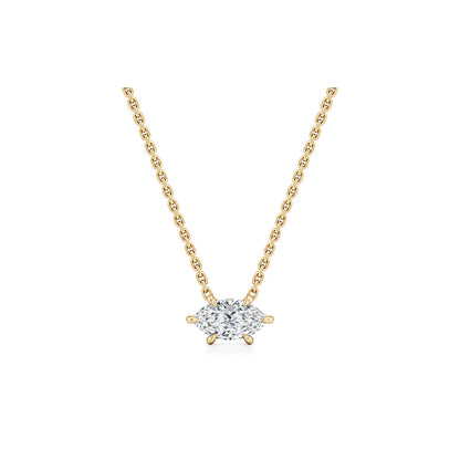 Chelsea Lab Diamond Marquise Pendant