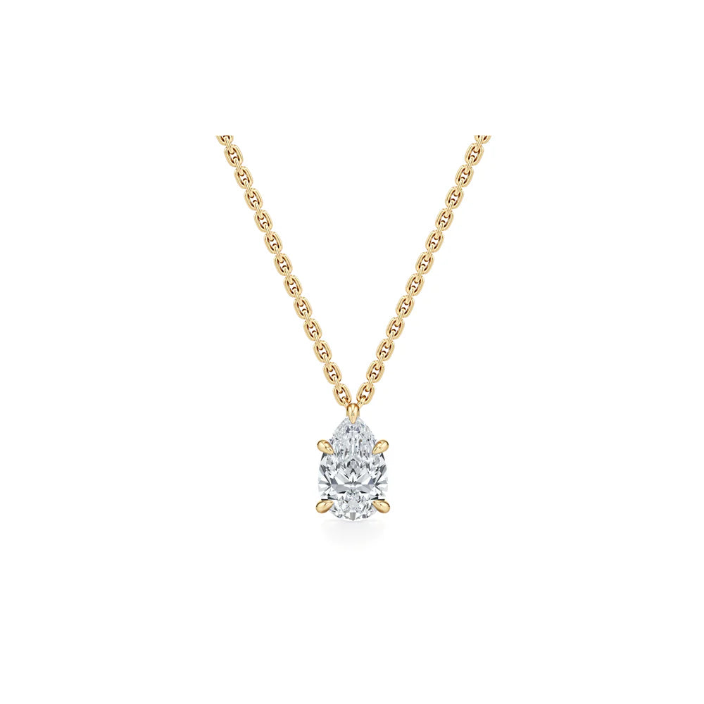Chelsea Lab Diamond Pear Pendant