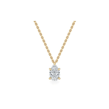 Chelsea Lab Diamond Pear Pendant